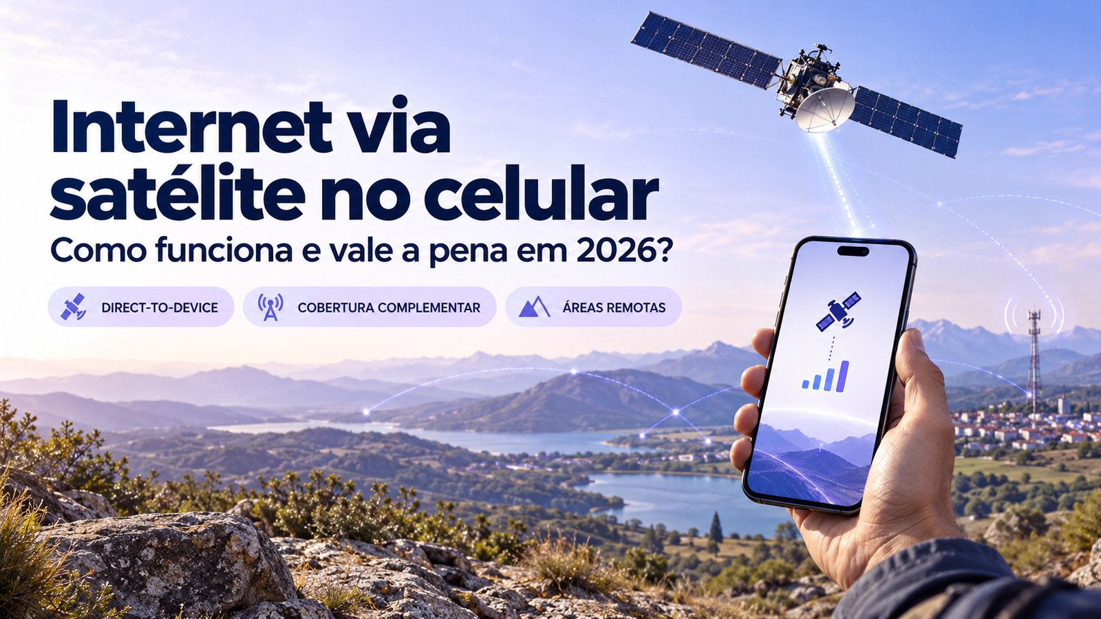 Internet via satélite no celular: como funciona o Vivo Satélite com Starlink?