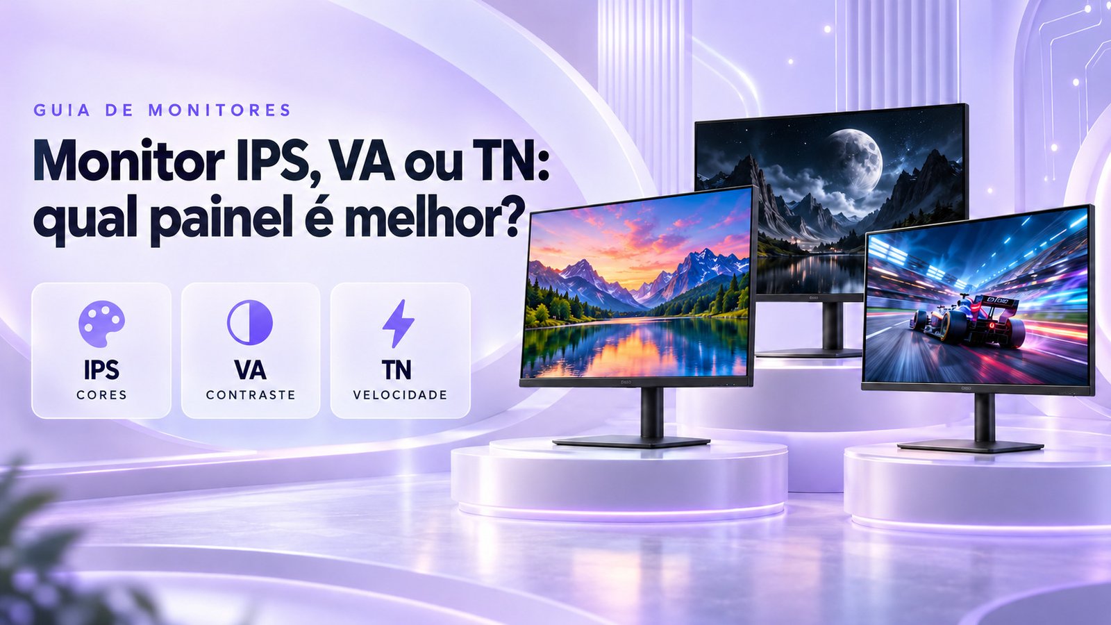 Monitor IPS, VA ou TN: qual painel é melhor?